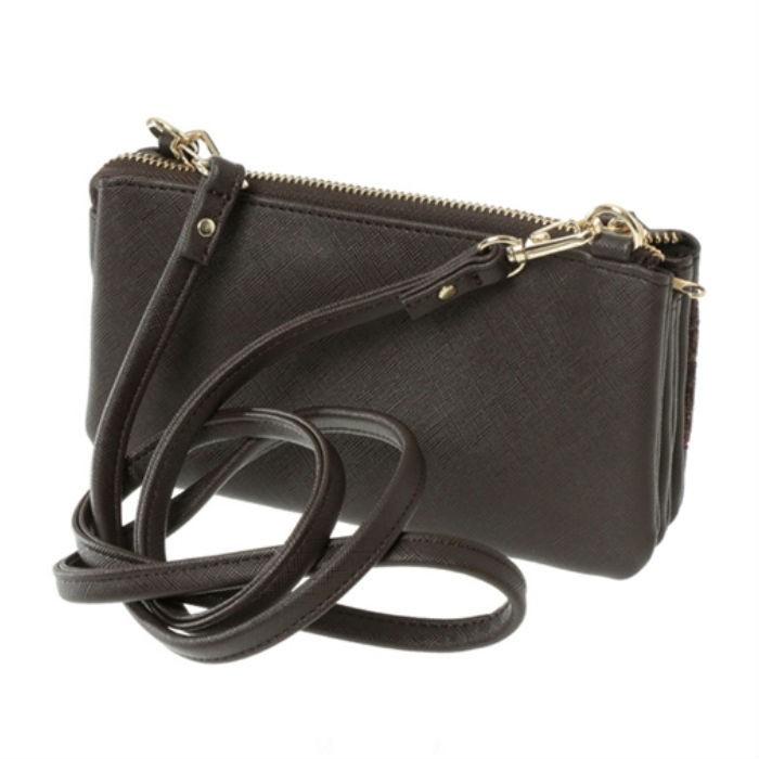 ハリスツイード HARRIS TWEED ウォレットショルダー 財布 ショルダーバッグ ブラック ワイン ブラウン khb1704 |  | 04