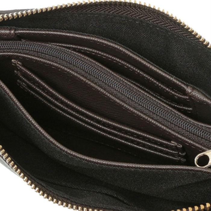 ハリスツイード HARRIS TWEED ウォレットショルダー 財布 ショルダーバッグ ブラック ワイン ブラウン khb1704 |  | 06