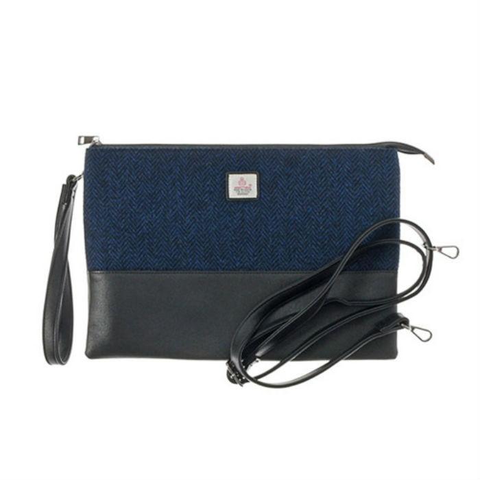 HARRIS TWEED ハリスツイード クラッチショルダーバッグ バッグ レディース ブラック ワイン レッド ブラウン khb1710 |  | 02