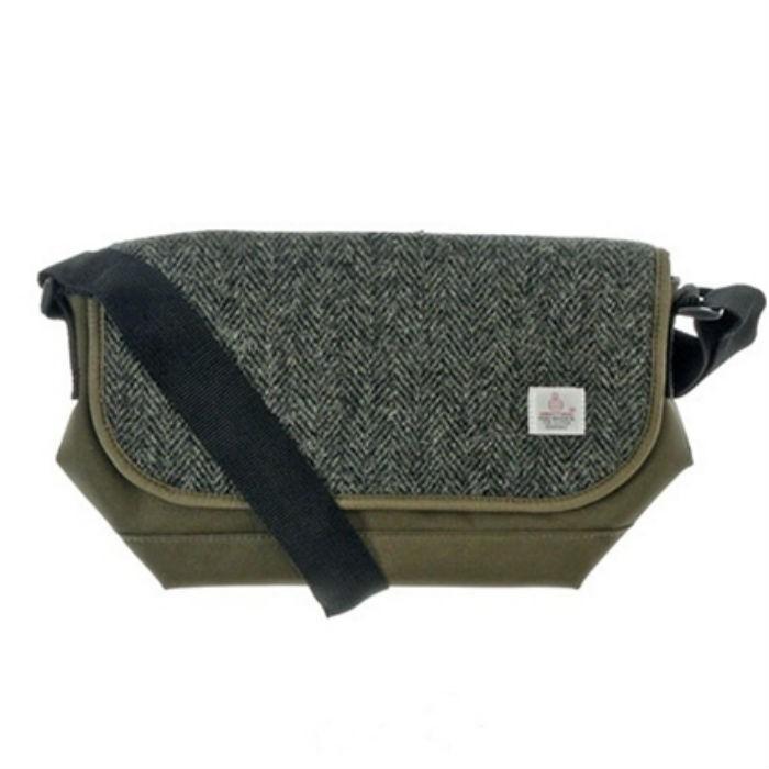 Harris Tweed ハリスツイード バッグ ツィード 鞄 メッセンジャーバッグ レディース チェック ハンドバッグ ショルダー |  | 04