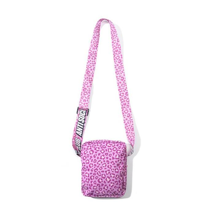 ANTI SOCIAL SOCIAL CLUB アンチソーシャルソーシャルクラブ Kitten Pink Side Bag ショルダー バッグ メンズ レディース ユニセックス | ANTI SOCIAL SOCIAL CLUB | 01