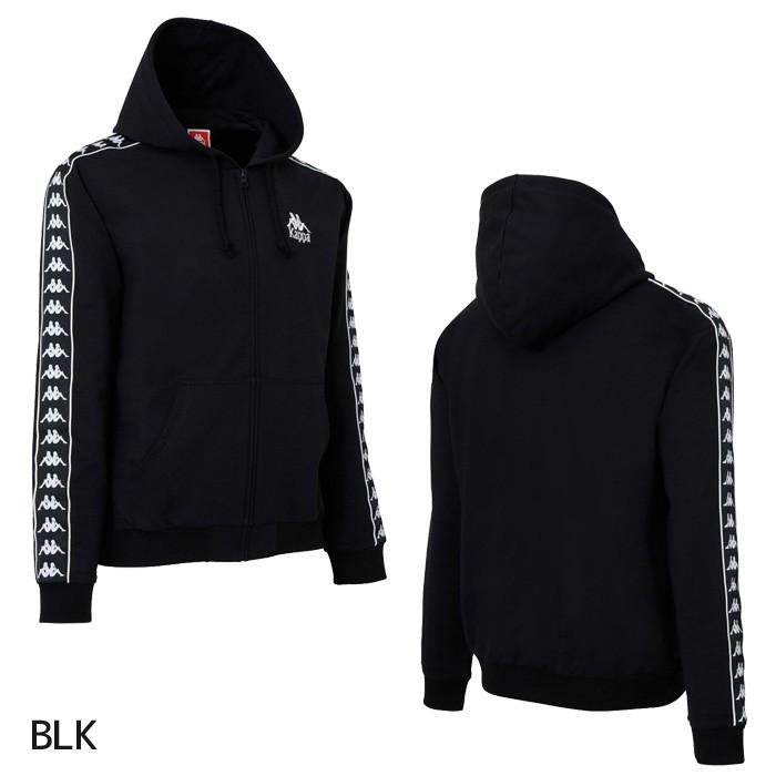 Kappa カッパ UNI スウェットジップパーカー BANDA SWEAT ZIP UP Kappa カッパ UNI スウェットジップパーカー BANDA SWEAT ZIP UP