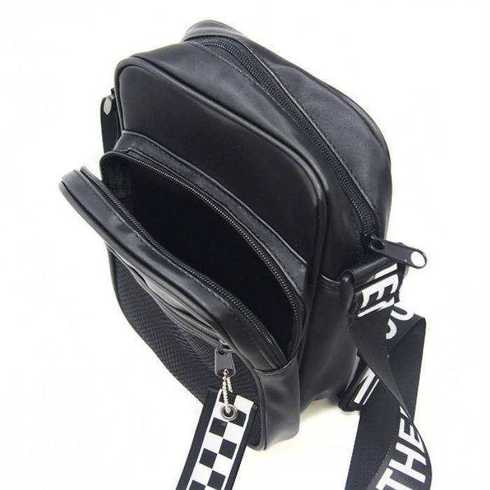 Diavlo ディアブロ テープ付ショルダーバッグ メンズ レディース ユニセックス カジュアル BAG ブラック |  | 03