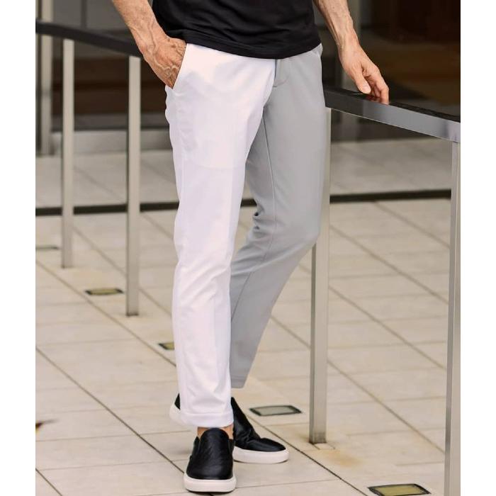 LUXEAKMPLUS リュクスエイケイエムプラス 防風バイカラースラックス メンズ ストレッチパンツ シンプル スポーツ ゴルフ GOLF おしゃれ ブランド | LUXE AKM PLUS | 03
