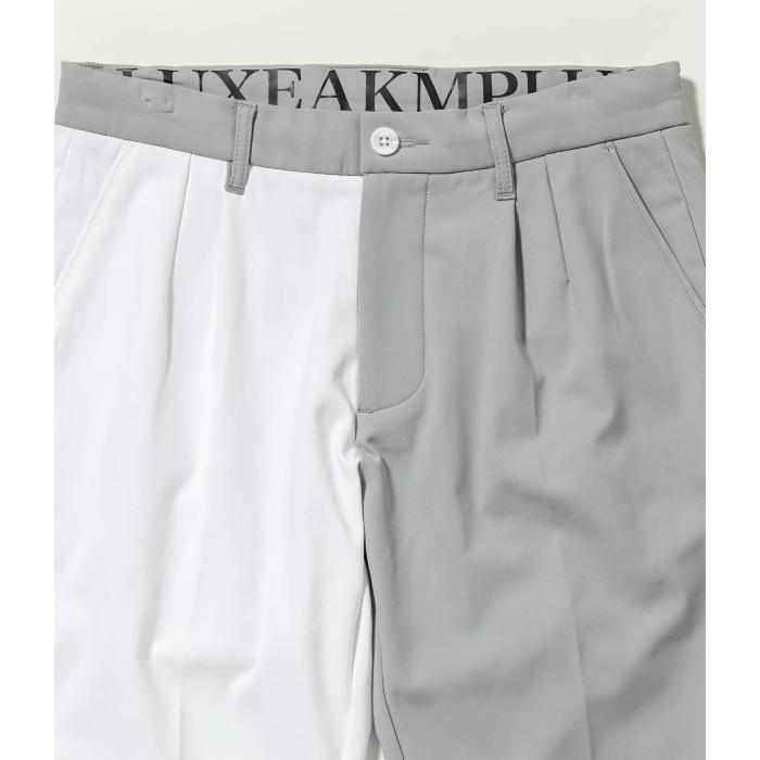 LUXEAKMPLUS リュクスエイケイエムプラス 防風バイカラースラックス メンズ ストレッチパンツ シンプル スポーツ ゴルフ GOLF おしゃれ ブランド | LUXE AKM PLUS | 09