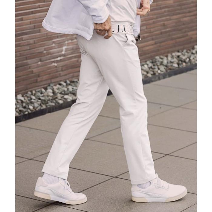 LUXEAKMPLUS リュクスエイケイエムプラス サイドロゴウィンドスラックス メンズ ストレッチパンツ シンプル スポーツ ゴルフ GOLF おしゃれ ブランド | LUXE AKM PLUS | 04