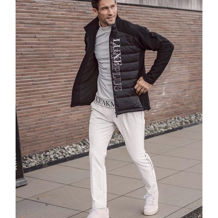 LUXEAKMPLUS リュクスエイケイエムプラス サイドロゴウィンドスラックス メンズ ストレッチパンツ シンプル スポーツ ゴルフ GOLF おしゃれ ブランド | LUXE AKM PLUS | 06