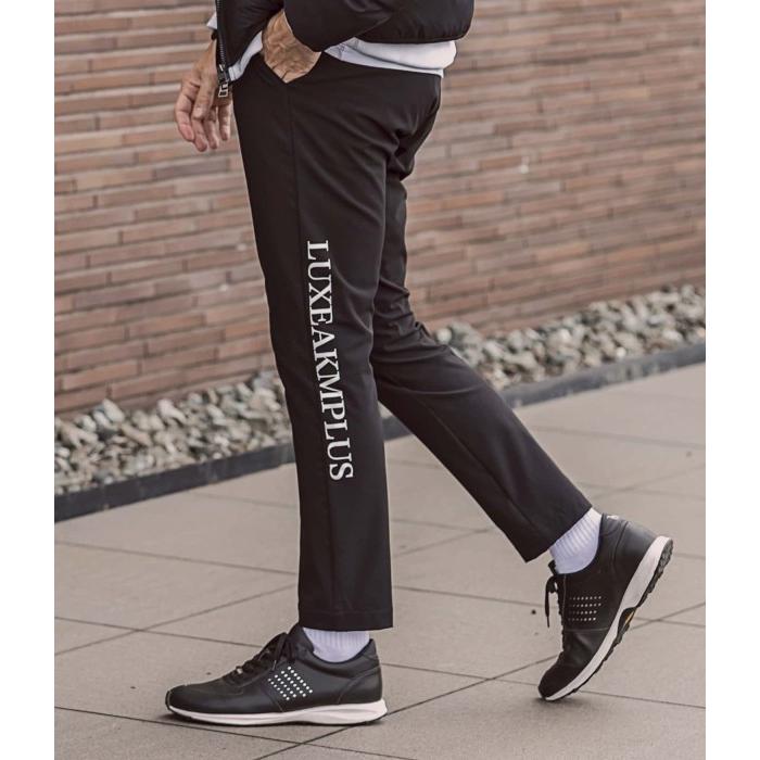 LUXEAKMPLUS リュクスエイケイエムプラス サイドロゴウィンドスラックス メンズ ストレッチパンツ シンプル スポーツ ゴルフ GOLF おしゃれ ブランド | LUXE AKM PLUS | 10