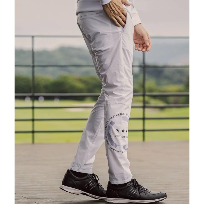 LUXEAKMPLUS リュクスエイケイエムプラス サークルロゴウィンドパンツ メンズ ジャージ シンプル スポーツ ゴルフ GOLF おしゃれ ブランド | LUXE AKM PLUS | 12