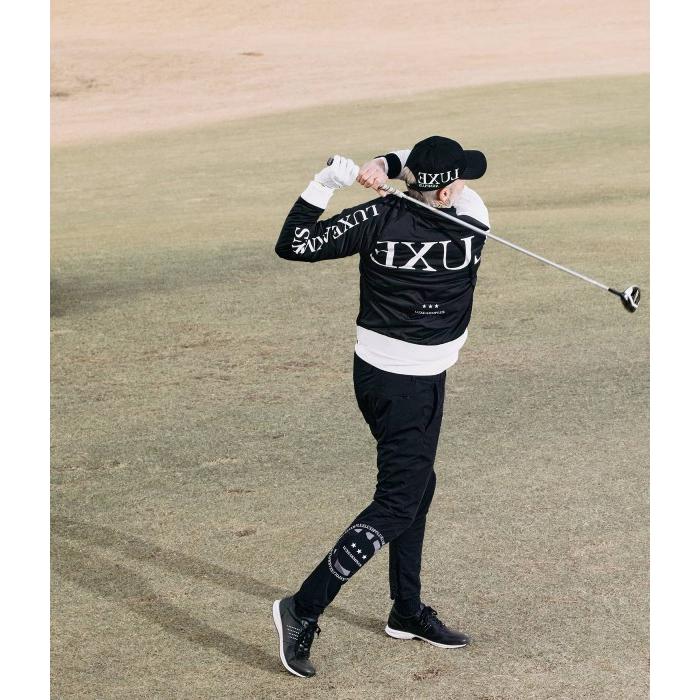 LUXEAKMPLUS リュクスエイケイエムプラス サークルロゴウィンドパンツ メンズ ジャージ シンプル スポーツ ゴルフ GOLF おしゃれ ブランド | LUXE AKM PLUS | 05