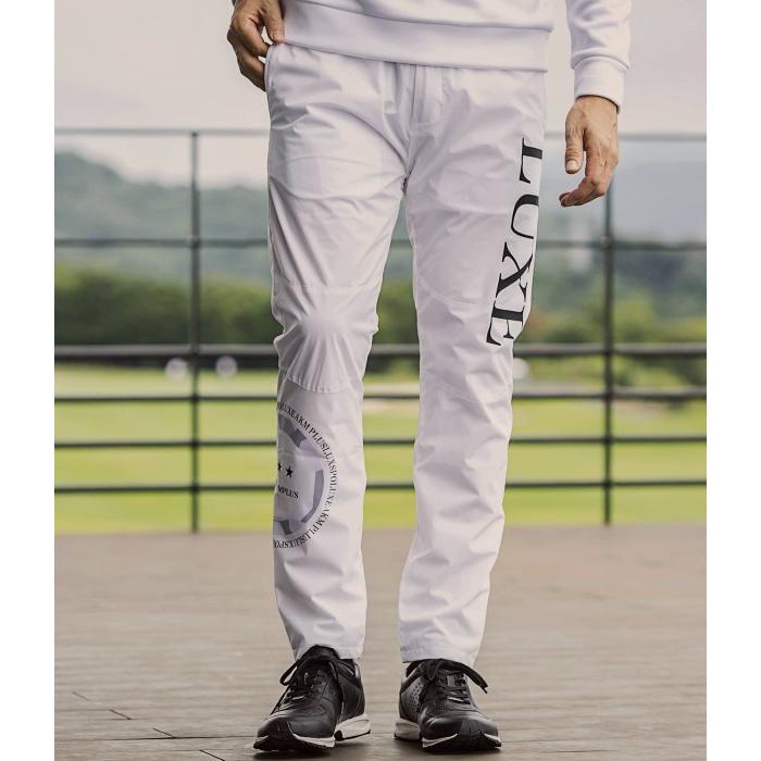 LUXEAKMPLUS リュクスエイケイエムプラス サークルロゴウィンドパンツ メンズ ジャージ シンプル スポーツ ゴルフ GOLF おしゃれ ブランド | LUXE AKM PLUS | 10