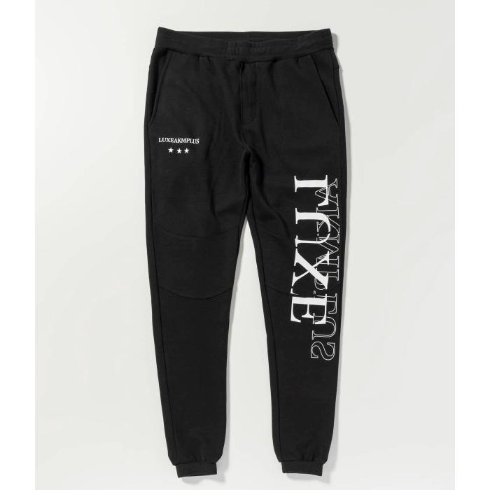 SALE セール LUXEAKMPLUS リュクスエイケイエムプラス スムースロゴロングパンツ メンズ スウェットパンツ シンプル スポーツ ゴルフ GOLF | LUXE AKM PLUS | 12