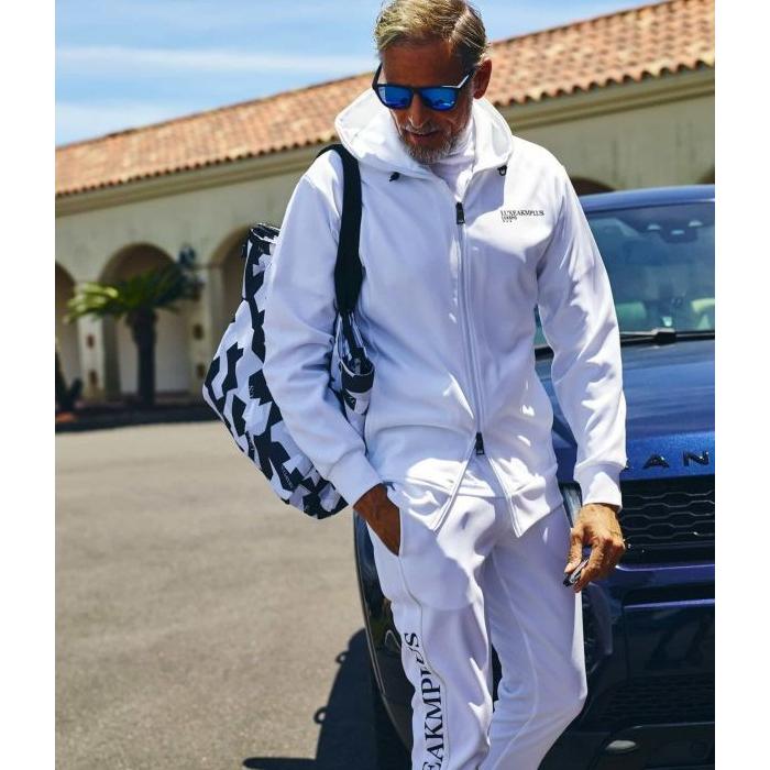 LUXEAKMPLUS リュクスエイケイエムプラス サイドラインジャージーパンツ シンプル スポーツ ゴルフ GOLF おしゃれ ブランド | LUXE AKM PLUS | 03