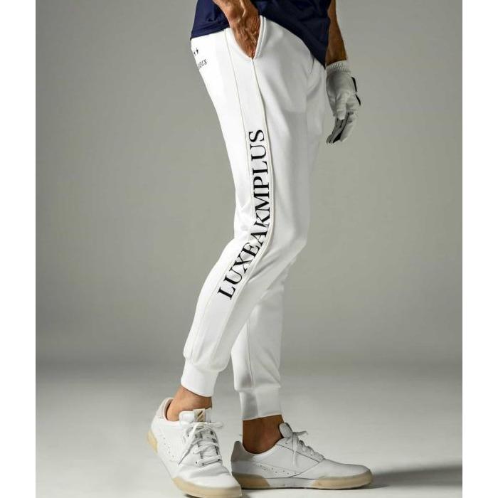 LUXEAKMPLUS リュクスエイケイエムプラス サイドラインジャージーパンツ シンプル スポーツ ゴルフ GOLF おしゃれ ブランド | LUXE AKM PLUS | 06