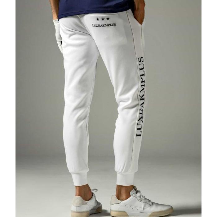LUXEAKMPLUS リュクスエイケイエムプラス サイドラインジャージーパンツ シンプル スポーツ ゴルフ GOLF おしゃれ ブランド | LUXE AKM PLUS | 07