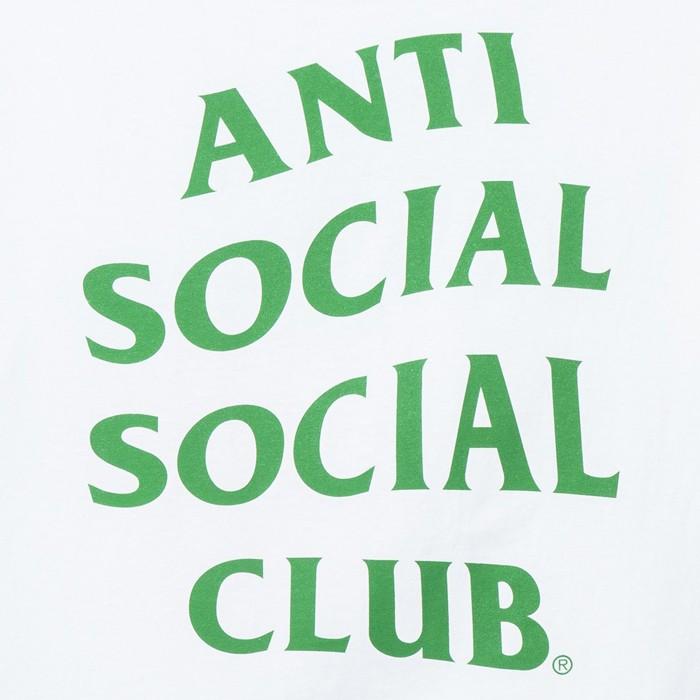 anti Social Social Club Tシャツ アンチソーシャルソーシャルクラブ Lager White Tee メンズ レディース ユニセックス 半袖 ANTI SOCIAL SOCIAL CLUB（アンチソーシャルソーシャルクラブ） anti