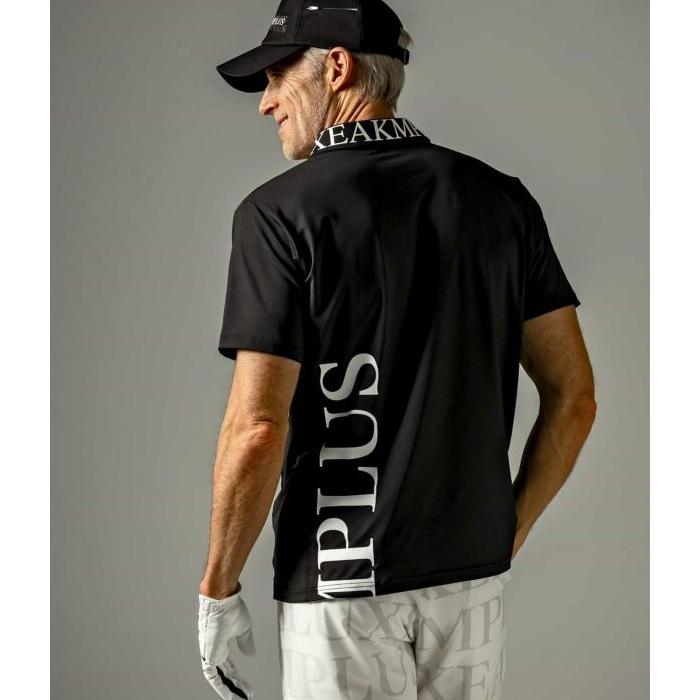 SALE セール LUXEAKMPLUS リュクスエイケイエムプラス バーチカルロゴ半袖ポロシャツ ゴルフ GOLF スポーツ カジュアル | LUXE AKM PLUS | 12