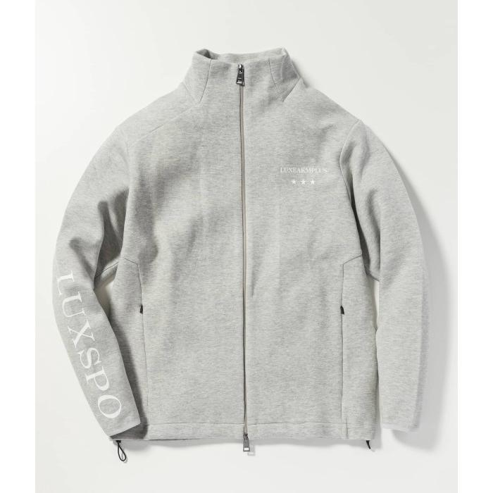 SALE セール LUXEAKMPLUS リュクスエイケイエムプラス スムースロゴトラックジャケット メンズ 男性 ゴルフ GOLF スポーツウェア スウェット ブランド おしゃれ LUXE AKM PLUS SALE セール リュクスエイケイエムプラス スムースロゴ