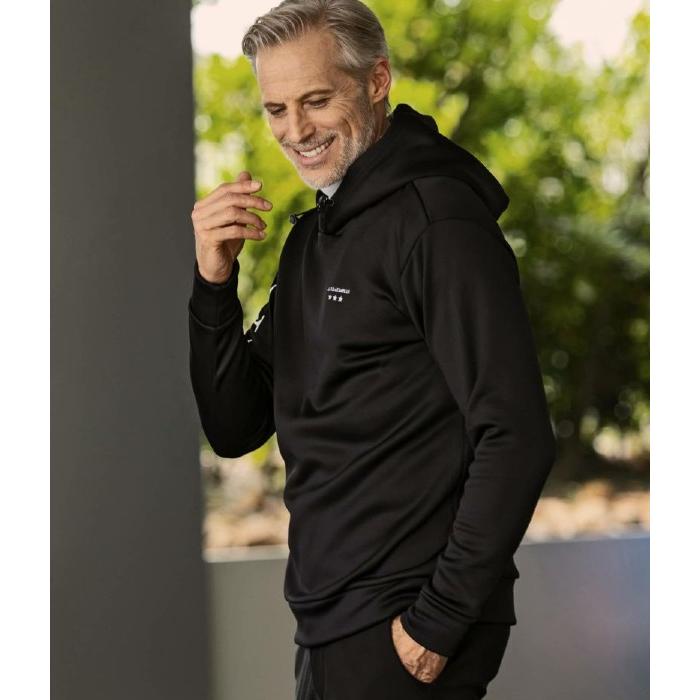 LUXE AKM PLUS リュクスエイケイエムプラス スリーブロゴフリース