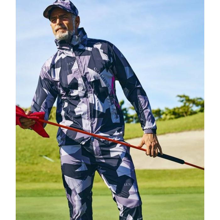 LUXE AKM PLUS リュクスエイケイエムプラス カモ柄トラックジャケット