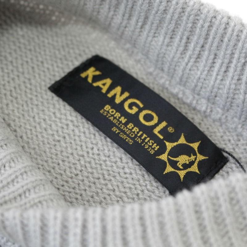 KANGOL カンゴール ワンポイントクルーネックニット セーター カジュアル ユニセックス | KANGOL | 07