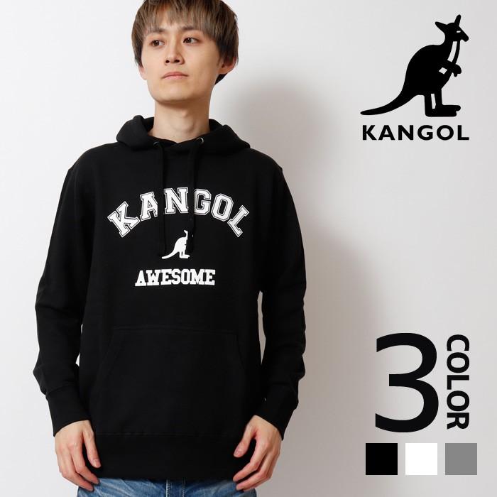 KANGOL カンゴール プリントプルオーバーパーカー メンズ レディース 男女兼用 長袖 トップス スウェット スエット カジュアル ストリート | KANGOL