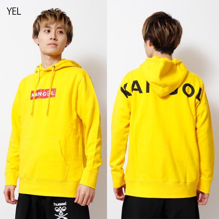 KANGOL カンゴール プリントプルオーバーパーカー バックプリント ボックスロゴ メンズ レディース ユニセックス BOX LOGO HOODIE 裏毛 スウェット | KANGOL | 06