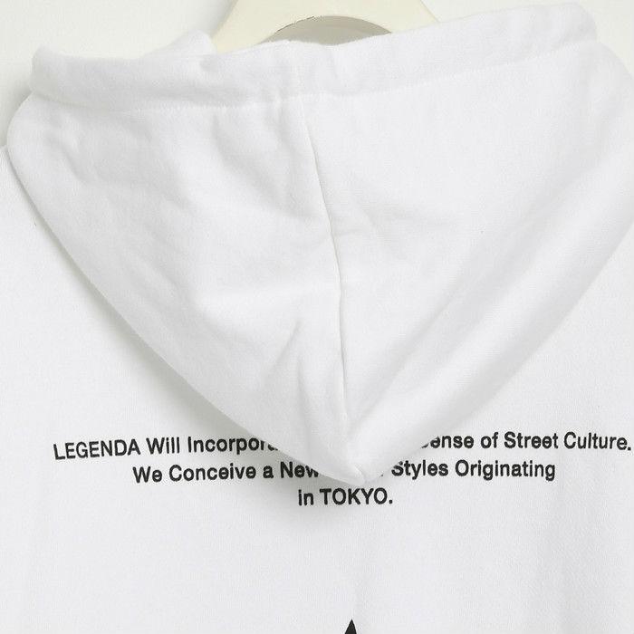 LEGENDA レジェンダ CHEKER×ROSE EMBROIDERY ルーズシルエットプルオーバーパーカー オバーサイズ パーカー |  | 06