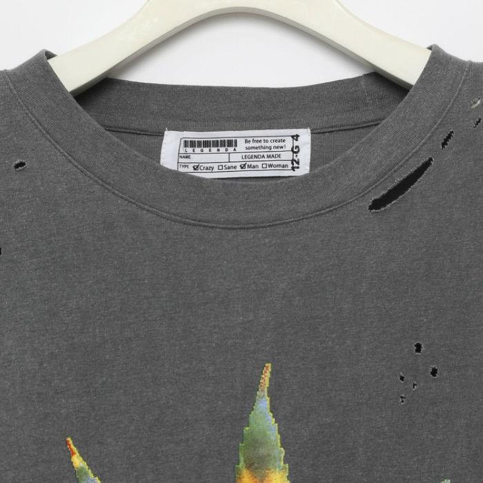 レジェンダ Tシャツ 420 ルーズシルエットクルーネックTシャツ メンズ レディース ユニセックス ストリート　オーバーサイズ |  | 03