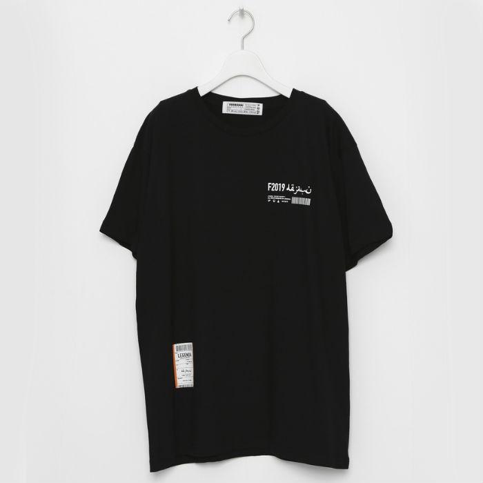 LEGENDA レジェンダ Chaos Theory ルーズシルエットクルーネックTシャツ メンズ カジュアル ストリート プリント オーバーサイズ 半袖 プレゼント |  | 05