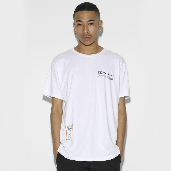 LEGENDA レジェンダ Chaos Theory ルーズシルエットクルーネックTシャツ メンズ カジュアル ストリート プリント オーバーサイズ 半袖 プレゼント |  | 08