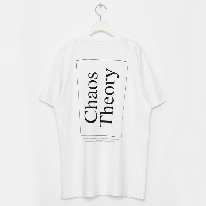 LEGENDA レジェンダ Chaos Theory ルーズシルエットクルーネックTシャツ メンズ カジュアル ストリート プリント オーバーサイズ 半袖 プレゼント |  | 09