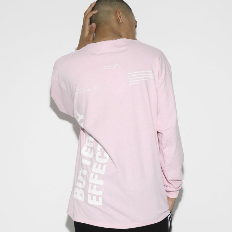 レジェンダ LEGENDA ロンT BUTTERFLY EFFECT ルーズシルエットクルーネックロンT カットソー 長袖 ロンT カジュアル ストリート オーバーサイズ ユニセックス |  | 07