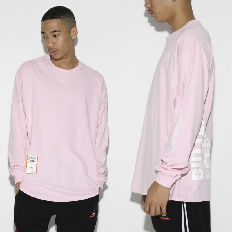 レジェンダ LEGENDA ロンT BUTTERFLY EFFECT ルーズシルエットクルーネックロンT カットソー 長袖 ロンT カジュアル ストリート オーバーサイズ ユニセックス |  | 08