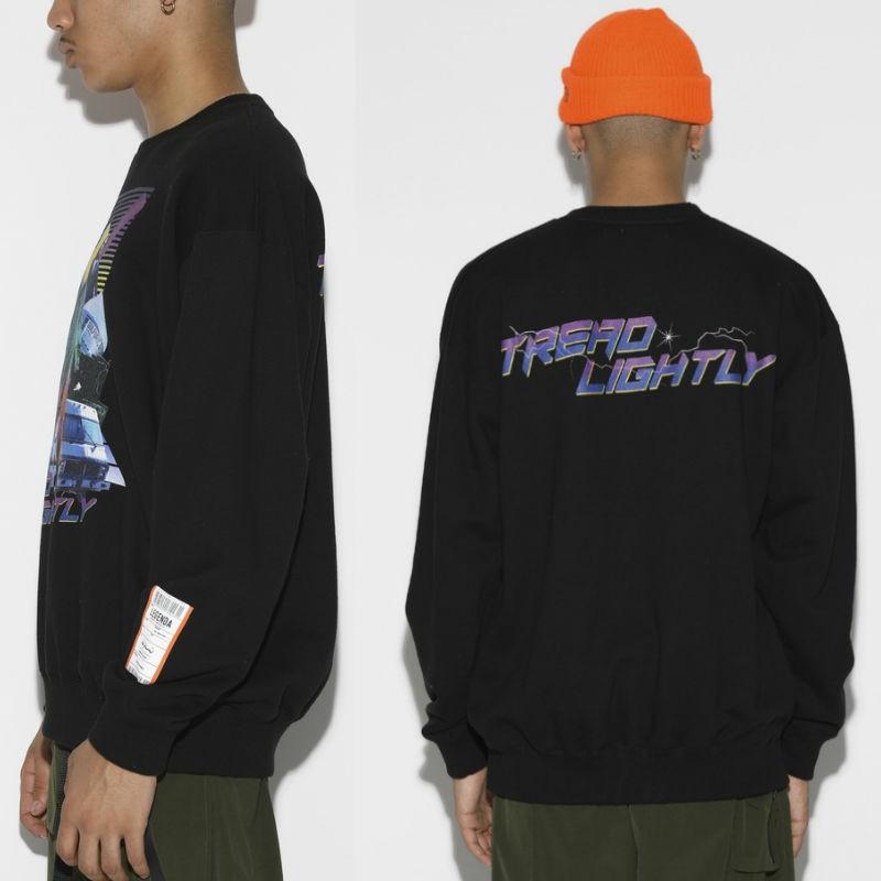 レジェンダ LEGENDA TREAD LIGHTLY ルーズシルエットスウェットトレーナー オーバーサイズ シルエット ストリート カジュアル |  | 03