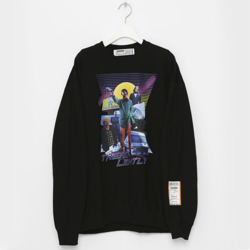 レジェンダ LEGENDA TREAD LIGHTLY ルーズシルエットスウェットトレーナー オーバーサイズ シルエット ストリート カジュアル |  | 04