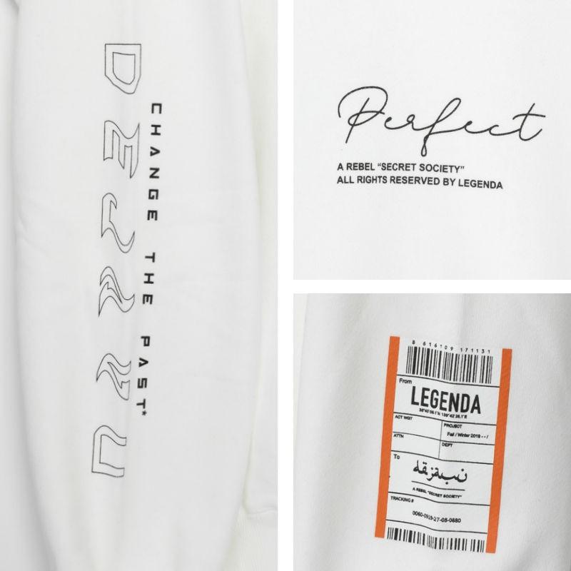 LEGENDA レジェンダ Perfect ルーズシルエットスウェットトレーナー メンズ レディース カジュアル ストリート オーバーサイズ |  | 06