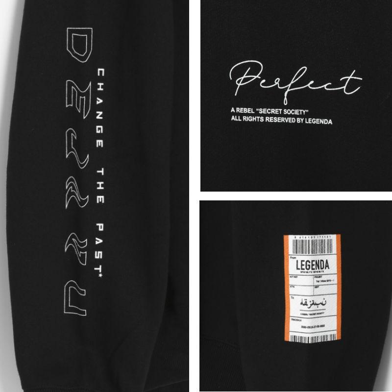 LEGENDA レジェンダ Perfect ルーズシルエットスウェットトレーナー メンズ レディース カジュアル ストリート オーバーサイズ |  | 10
