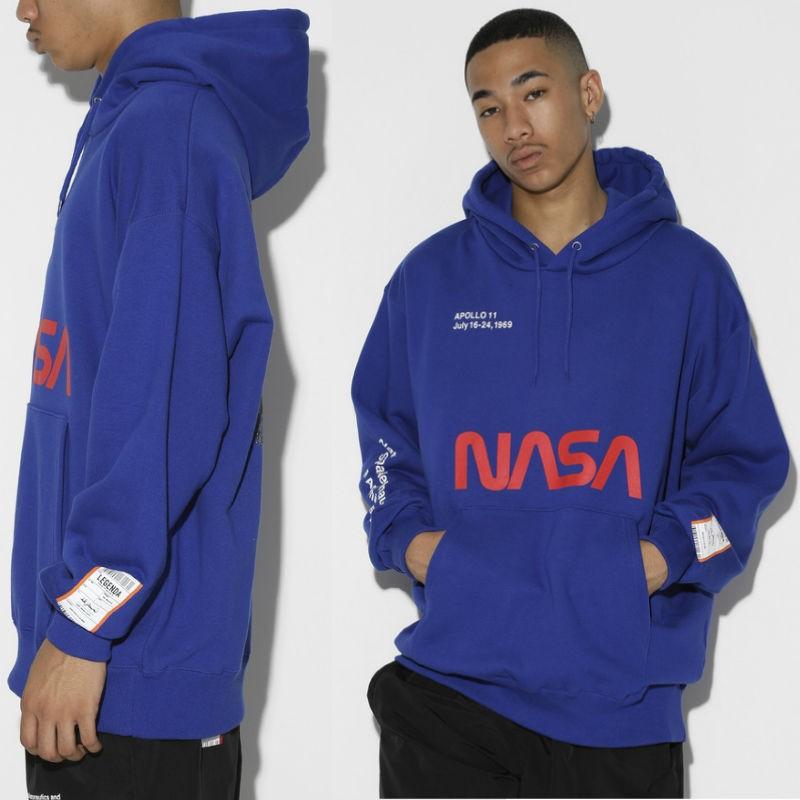 LEGENDA レジェンダ NASAコラボ BACK PHOTO LOGO Hoodie