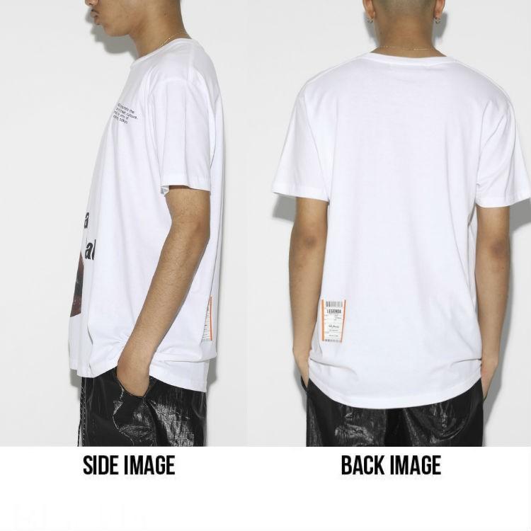 LEGENDA レジェンダ Blah Blah Blah ルーズシルエットクルーネックTシャツ オーバーサイズ |  | 06