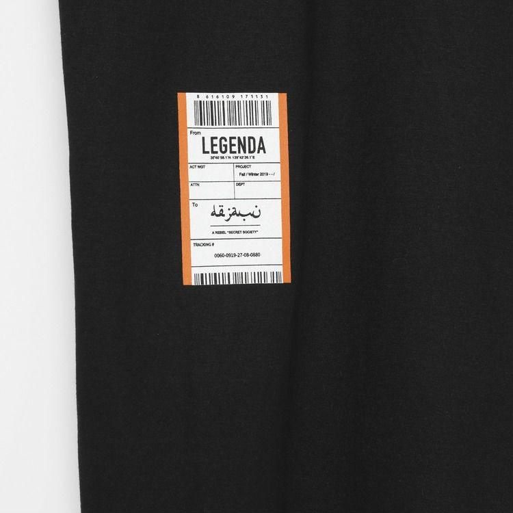 LEGENDA レジェンダ Blah Blah Blah ルーズシルエットクルーネックTシャツ オーバーサイズ |  | 08