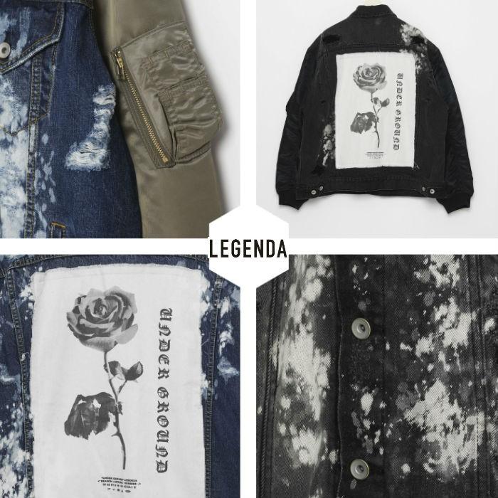 レジェンダ make Rose デニムジャケット ミリタリージャケット |  | 11