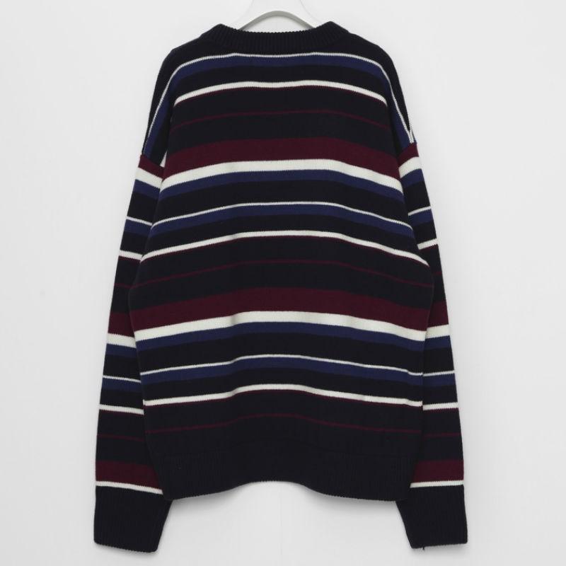 LEGENDA レジェンダ Half Zip COLOR Sweater ニット セーター ボーダー メンズ レディース ユニセックス |  | 10