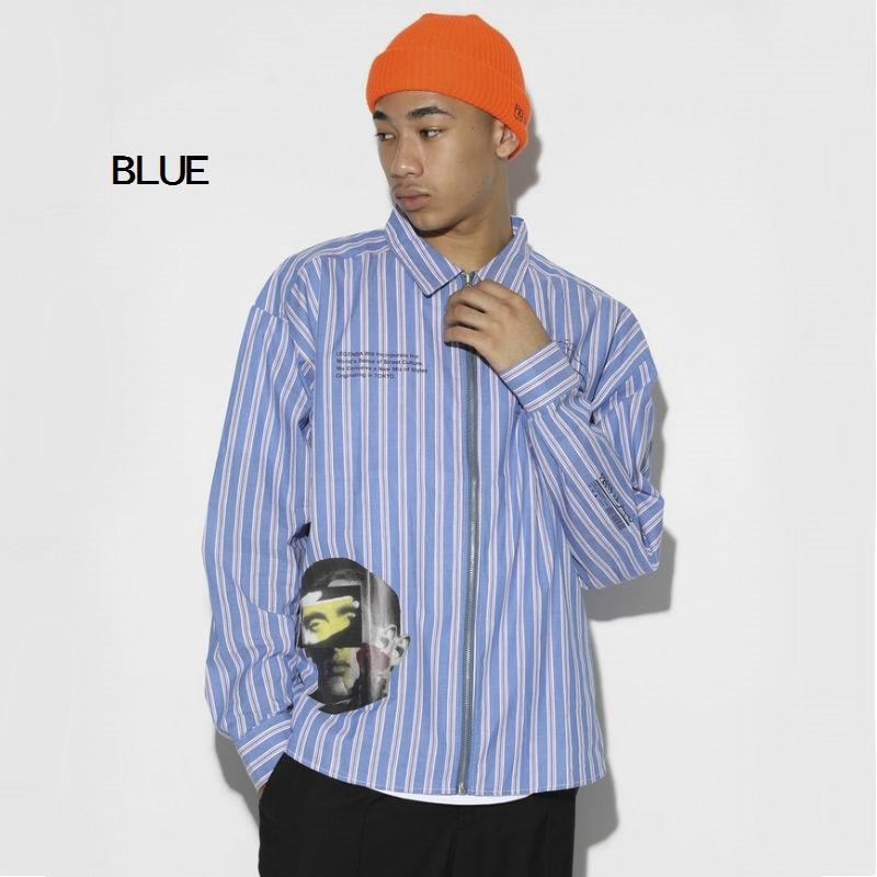 LEGENDA レジェンダ Deja-Vu Stripe shirts 長袖シャツ ストライプ