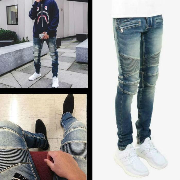 mnml m14 stretch denim