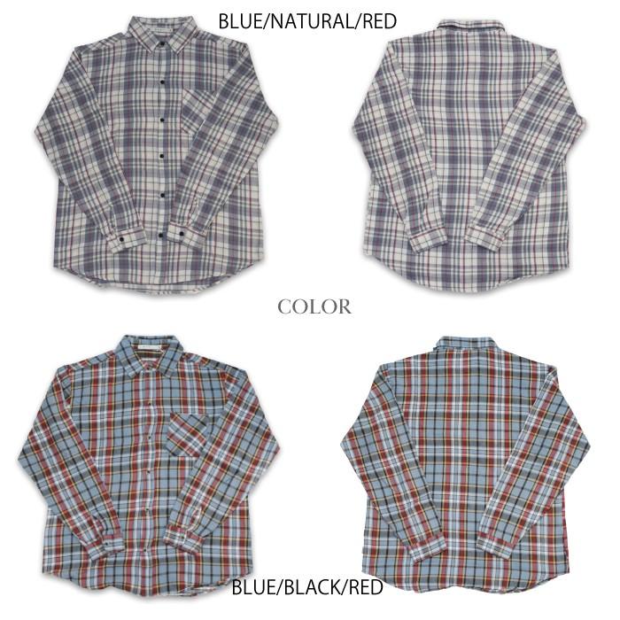 mnml ミニマル チェック柄長袖シャツ チェックシャツ ドロップ  