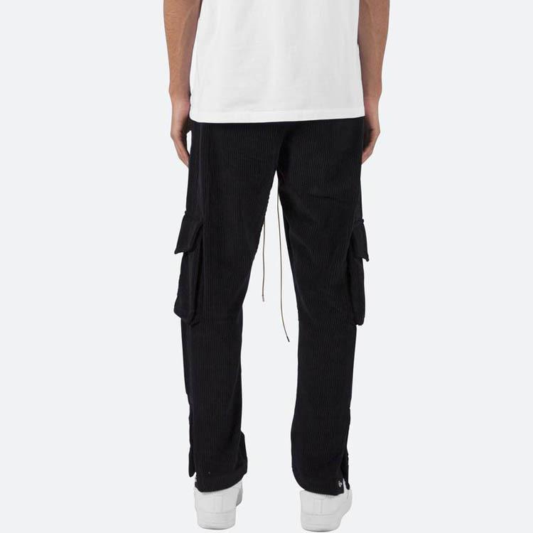 ミニマルブラックカーゴパンツ Sサイズ mnml ミニマル カーゴパンツ SNAP ZIPPER CARGO PANTS