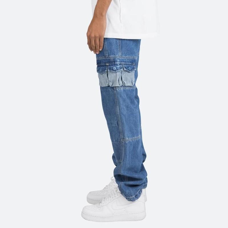 mnml ミニマル V244 CARGO DENIM メンズ カーゴパンツ デニム
