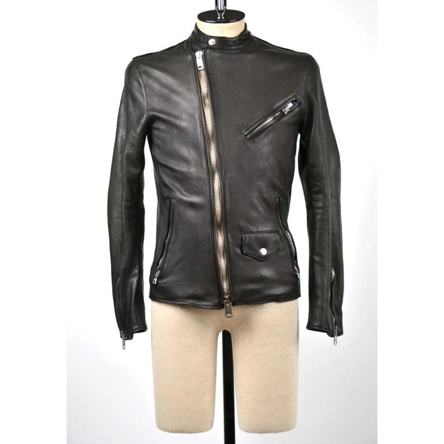 BUFFFALOBOBS バッファローボブス RUSTY ラスティ シングルレザーライダース ブラック |  | 03