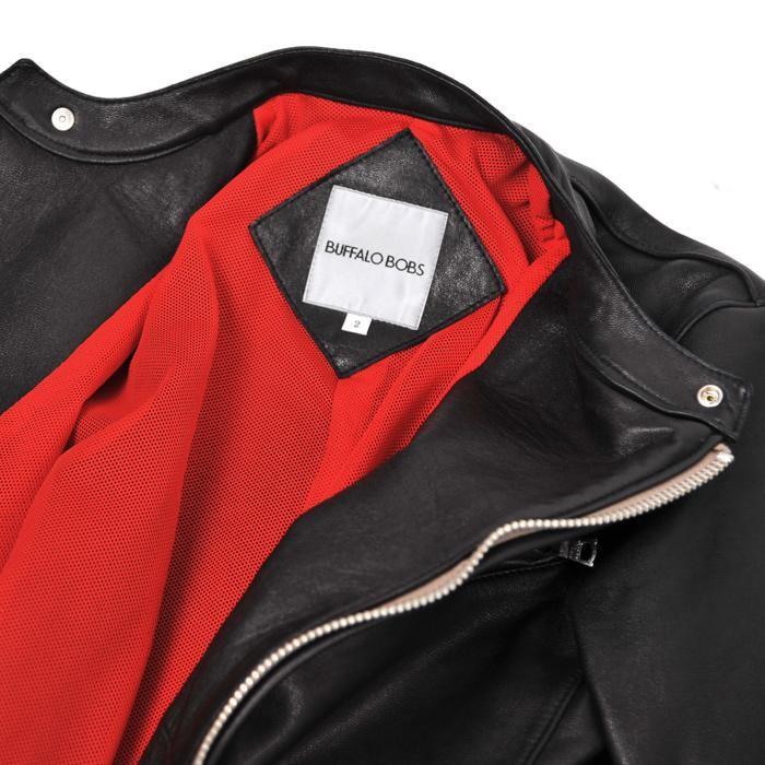 BUFFFALOBOBS バッファローボブス RUSTY ラスティ シングルレザーライダース ブラック |  | 05